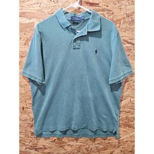 Vintage Late 90s/Early Y2K Polo Ralph Lauren Classic Fit Polo Shirt Size Large